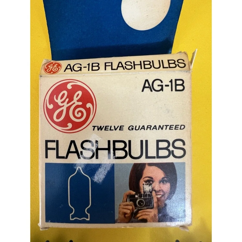 GE General Electric AG-1B Only 8 Guaranteed Flashbulbs